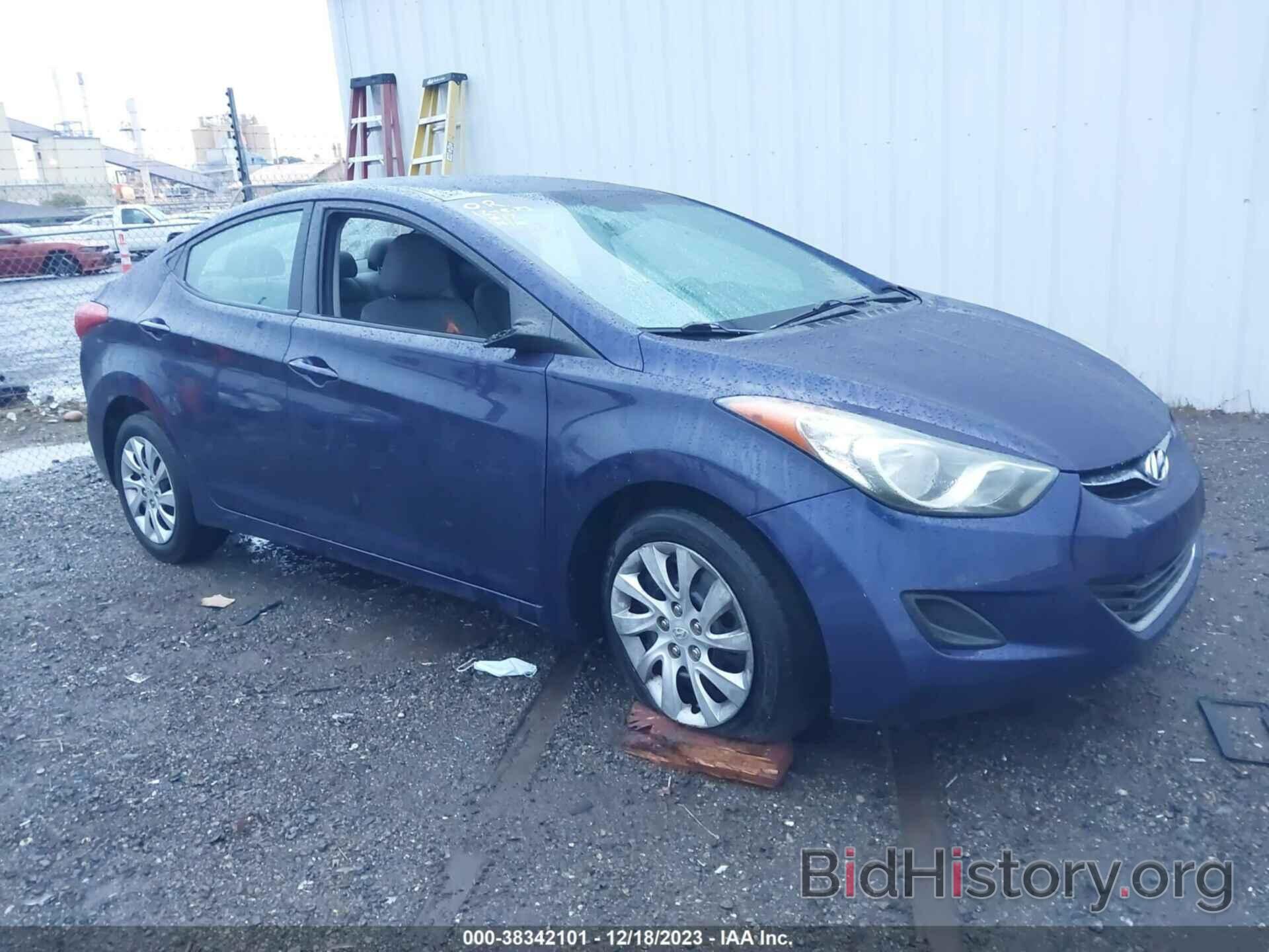 Photo 5NPDH4AE7BH057068 - HYUNDAI ELANTRA 2011