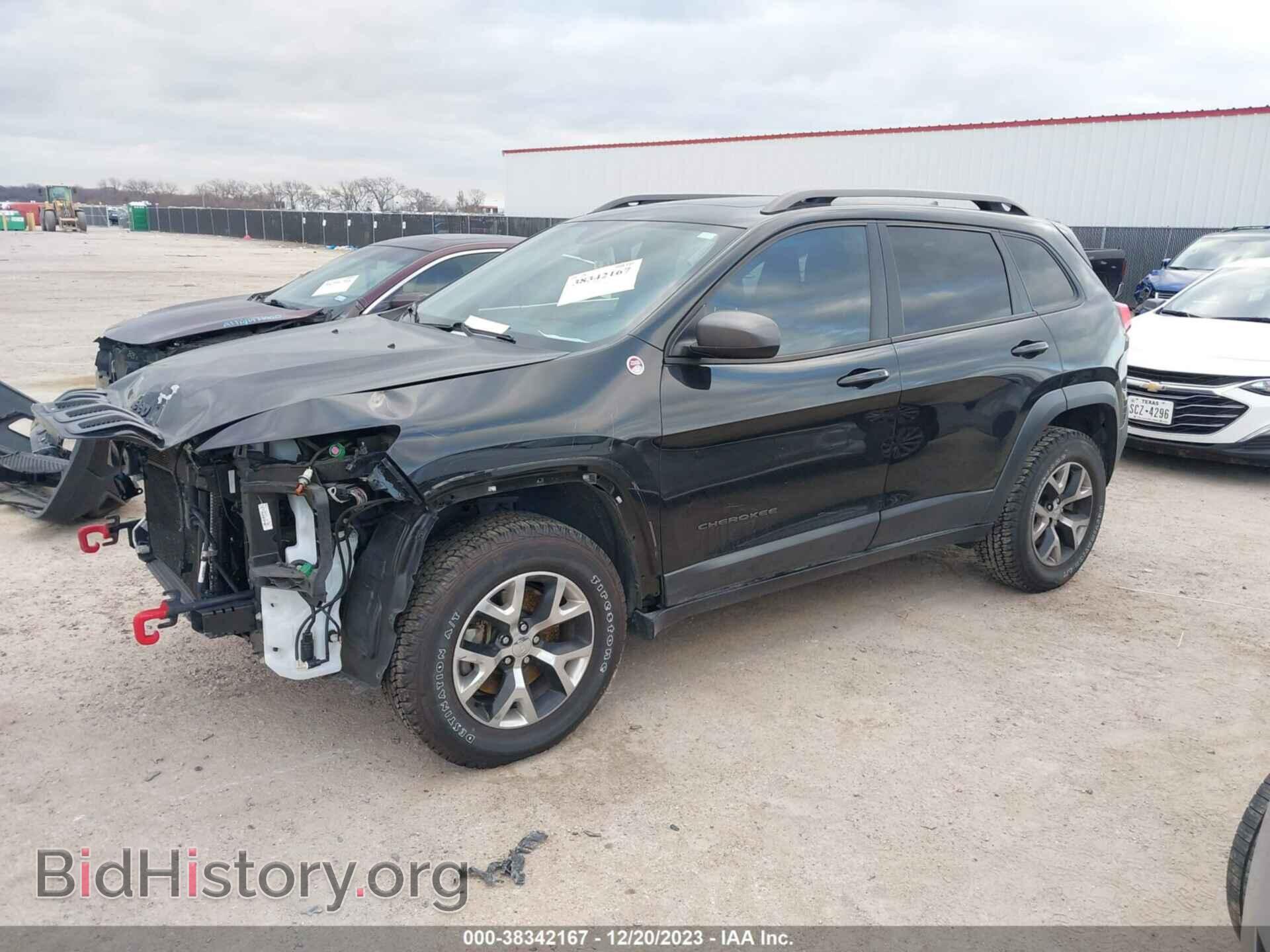 2016 JEEP CHEROKEE - VIN: 1C4PJMBS3GW105110 - Фото 2