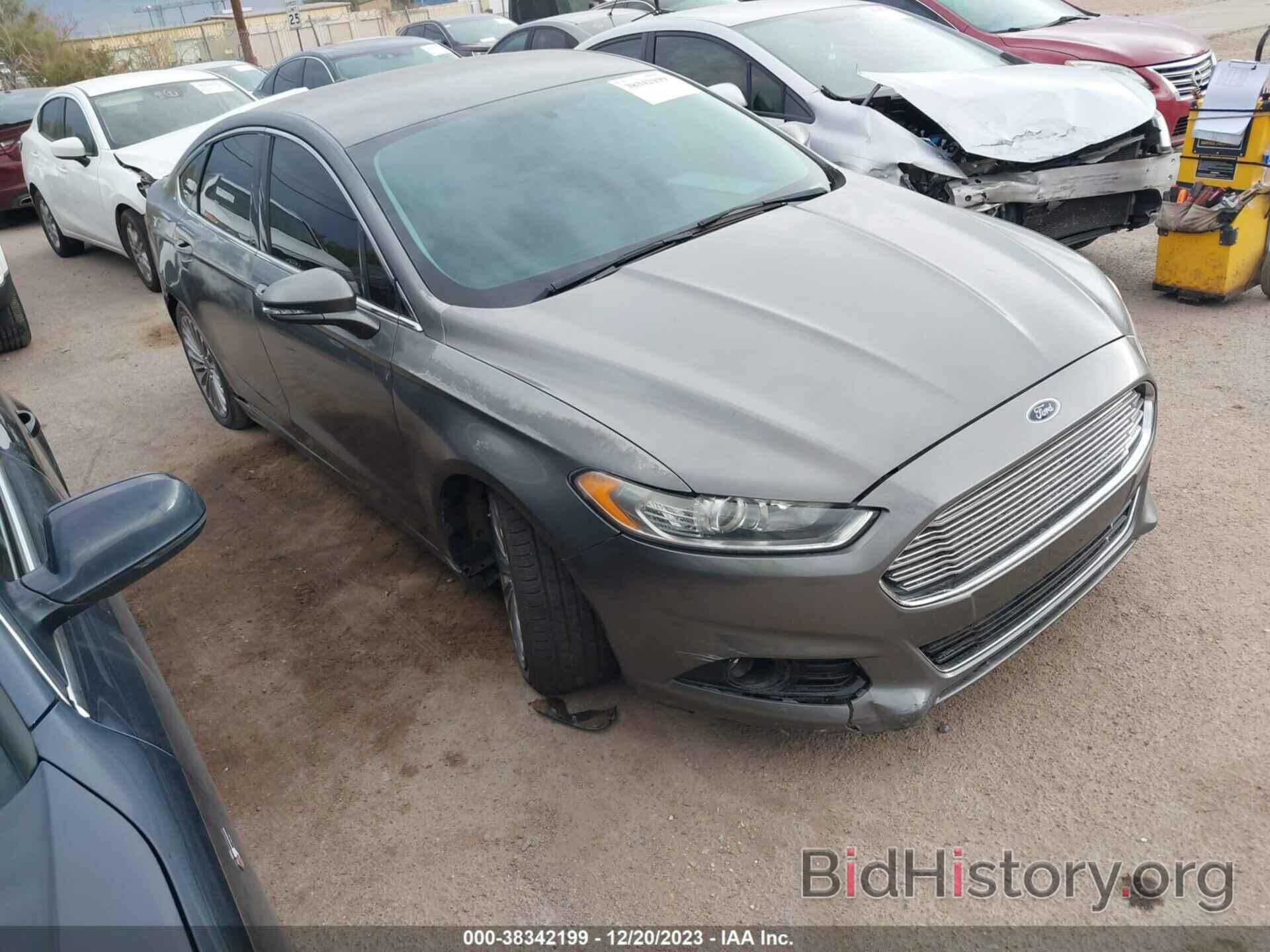 Фотография 3FA6P0K90DR348281 - FORD FUSION 2013