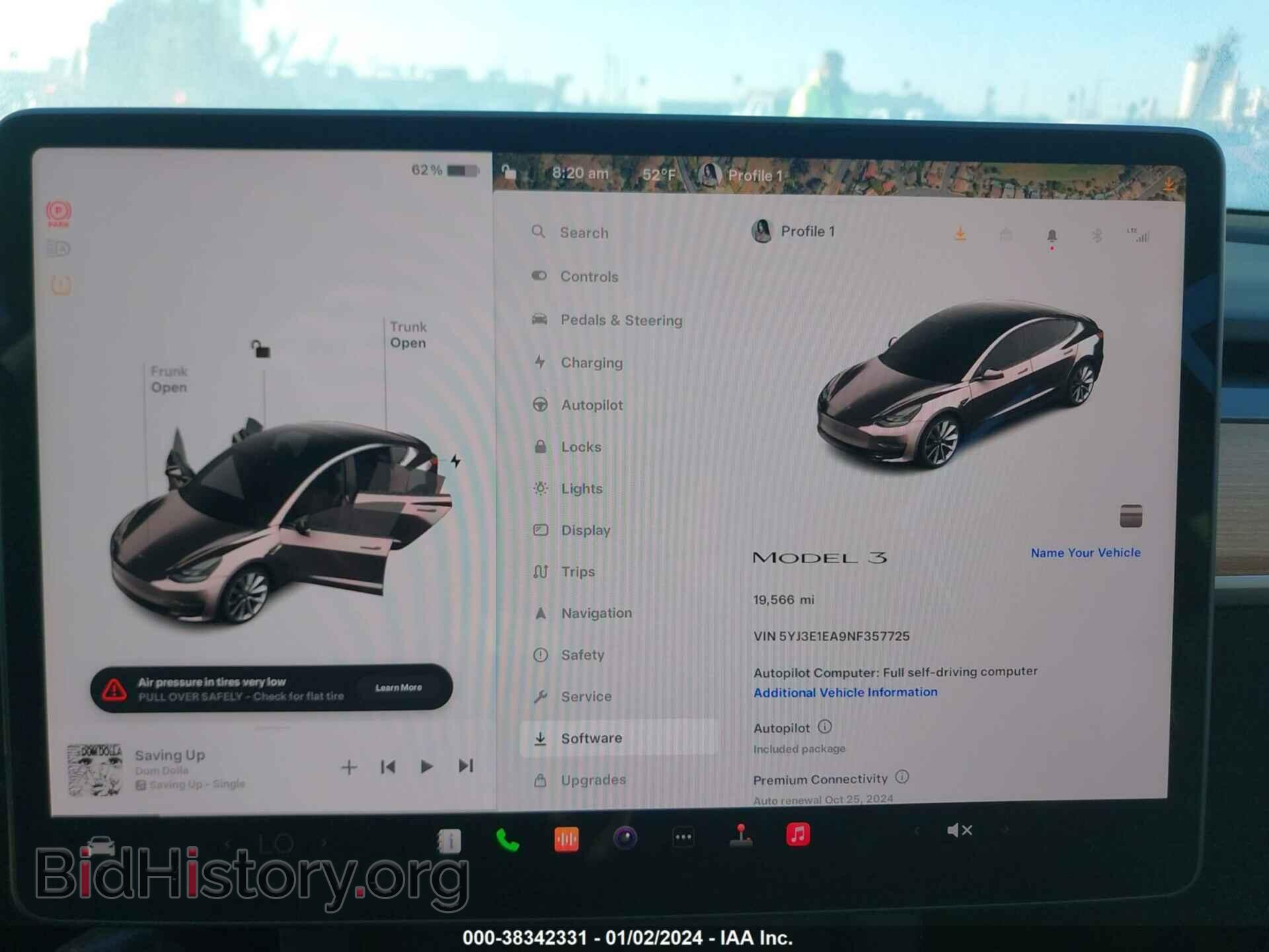 2022 TESLA MODEL 3 - VIN: 5YJ3E1EA9NF357725 - Фото 18