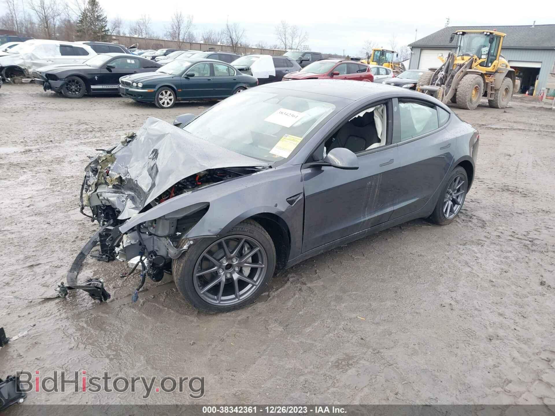 2023 TESLA MODEL 3 - VIN: 5YJ3E1EA9PF691966 - Фото 2