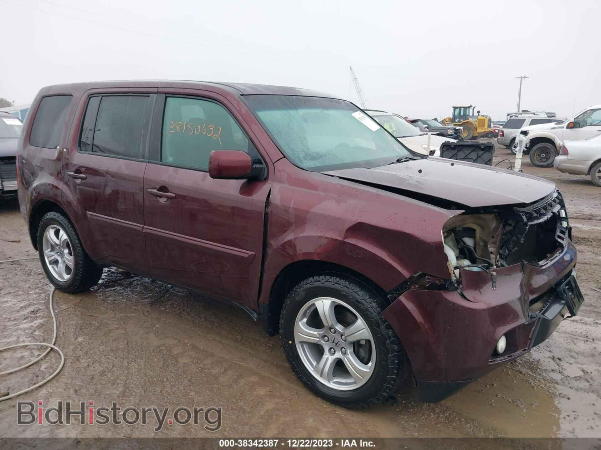 Photo 5FNYF4H50DB022337 - HONDA PILOT 2013