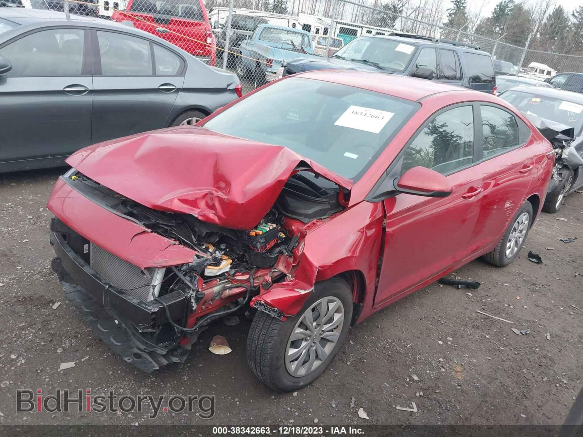 2022 HYUNDAI ACCENT - VIN: 3KPC24A65NE178521 - Фото 2