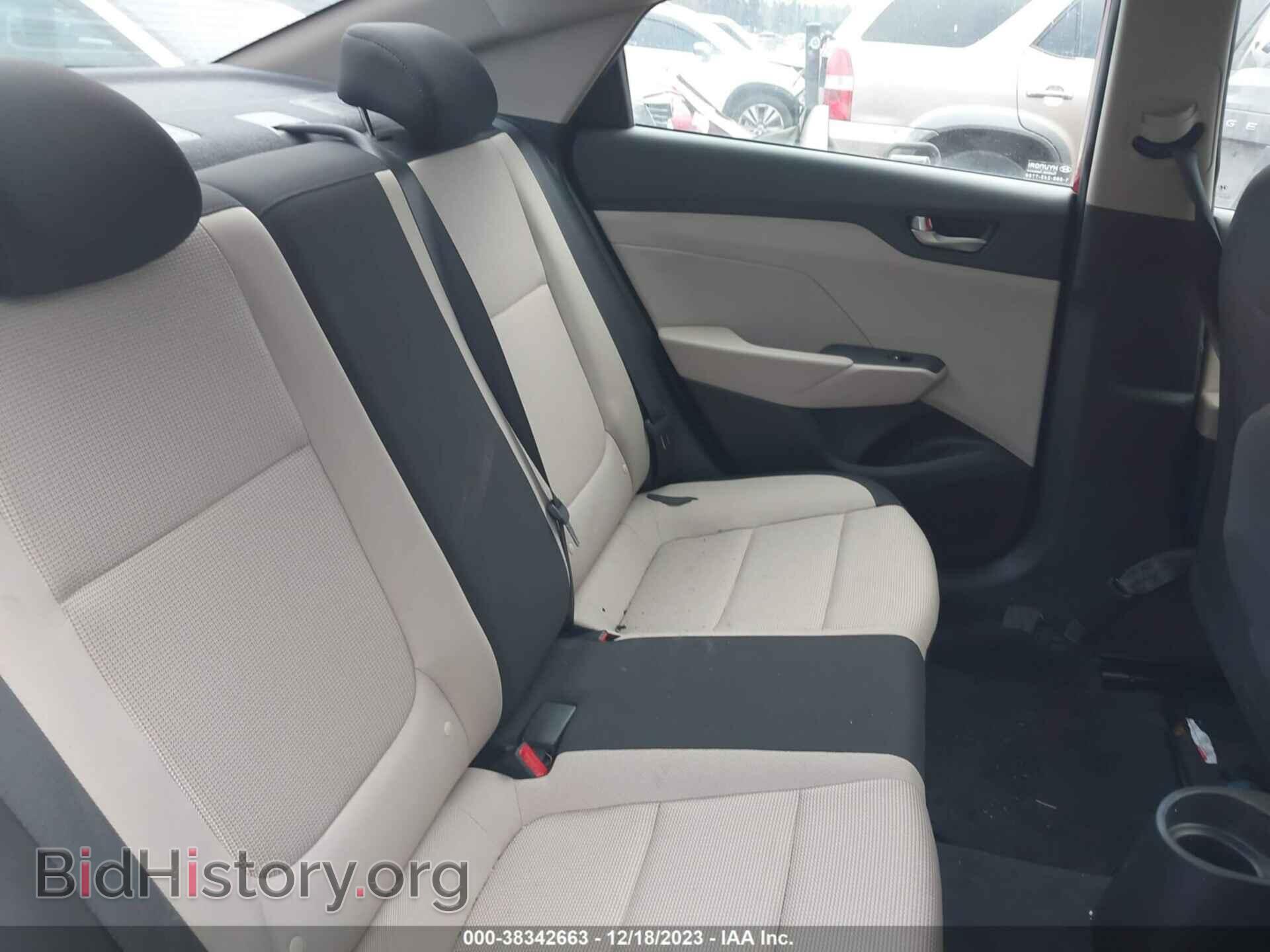2022 HYUNDAI ACCENT - VIN: 3KPC24A65NE178521 - Фото 8