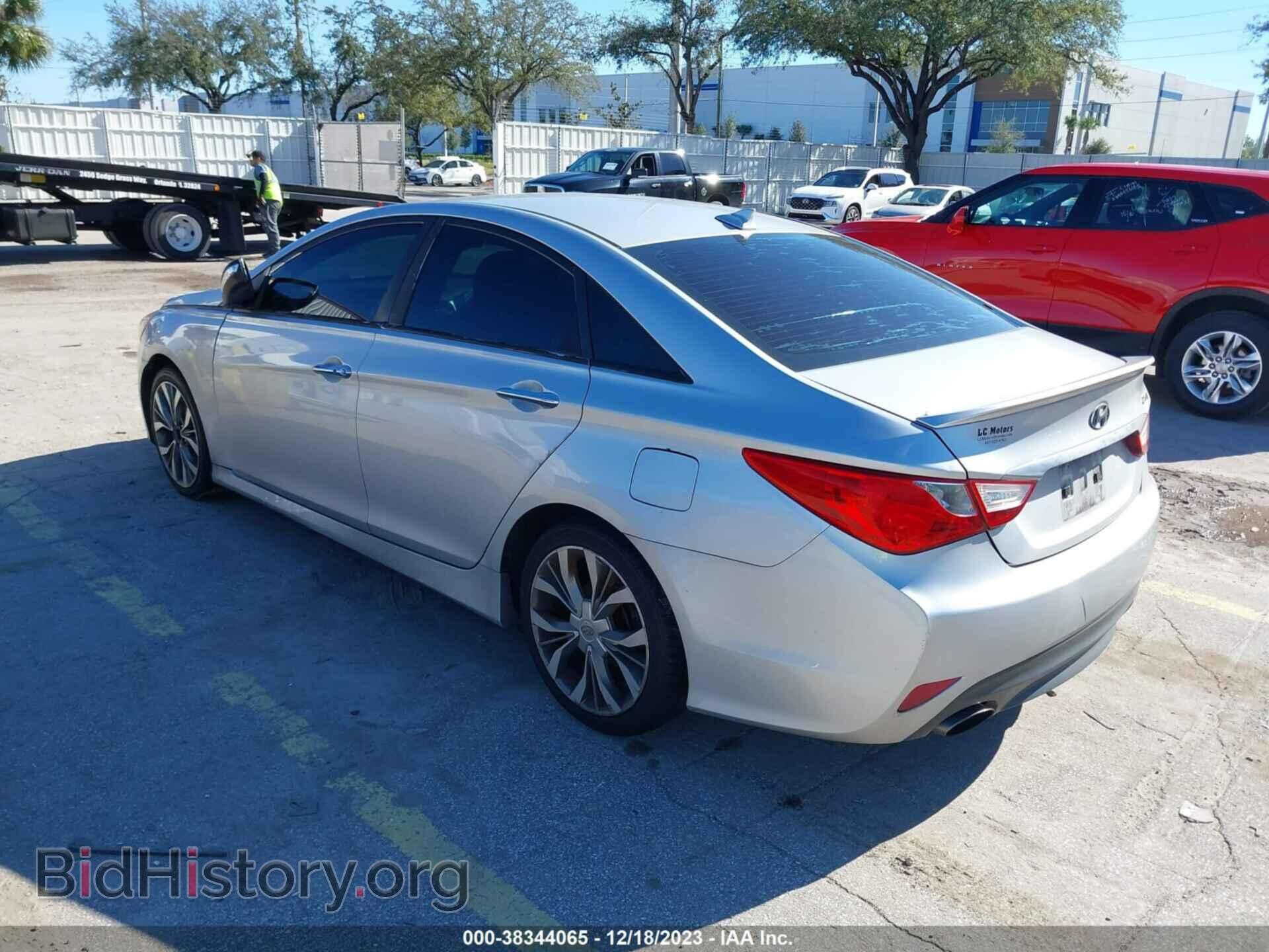 2014 HYUNDAI SONATA - VIN: 5NPEC4AB9EH905772 - Фото 3