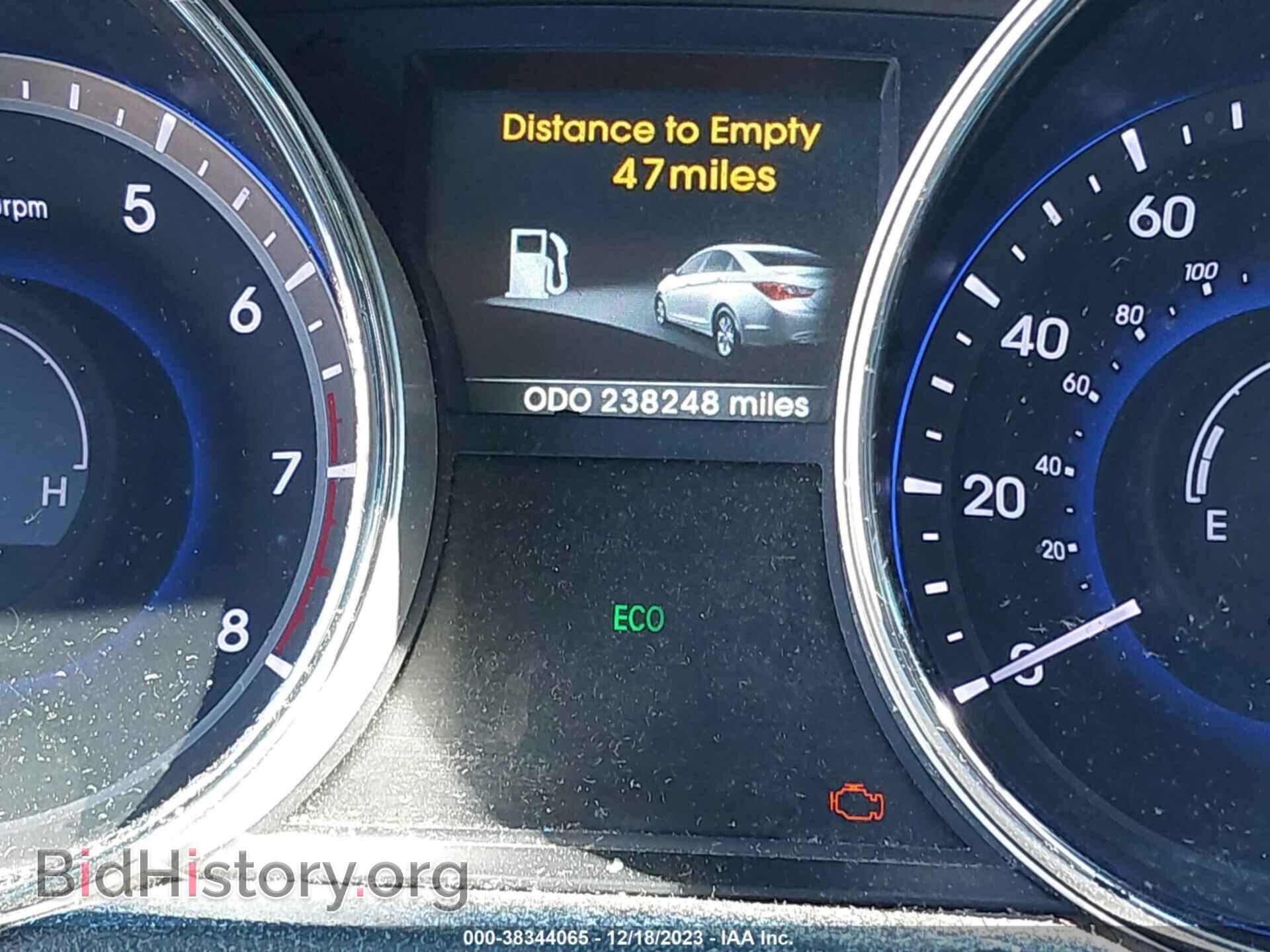 2014 HYUNDAI SONATA - VIN: 5NPEC4AB9EH905772 - Фото 7