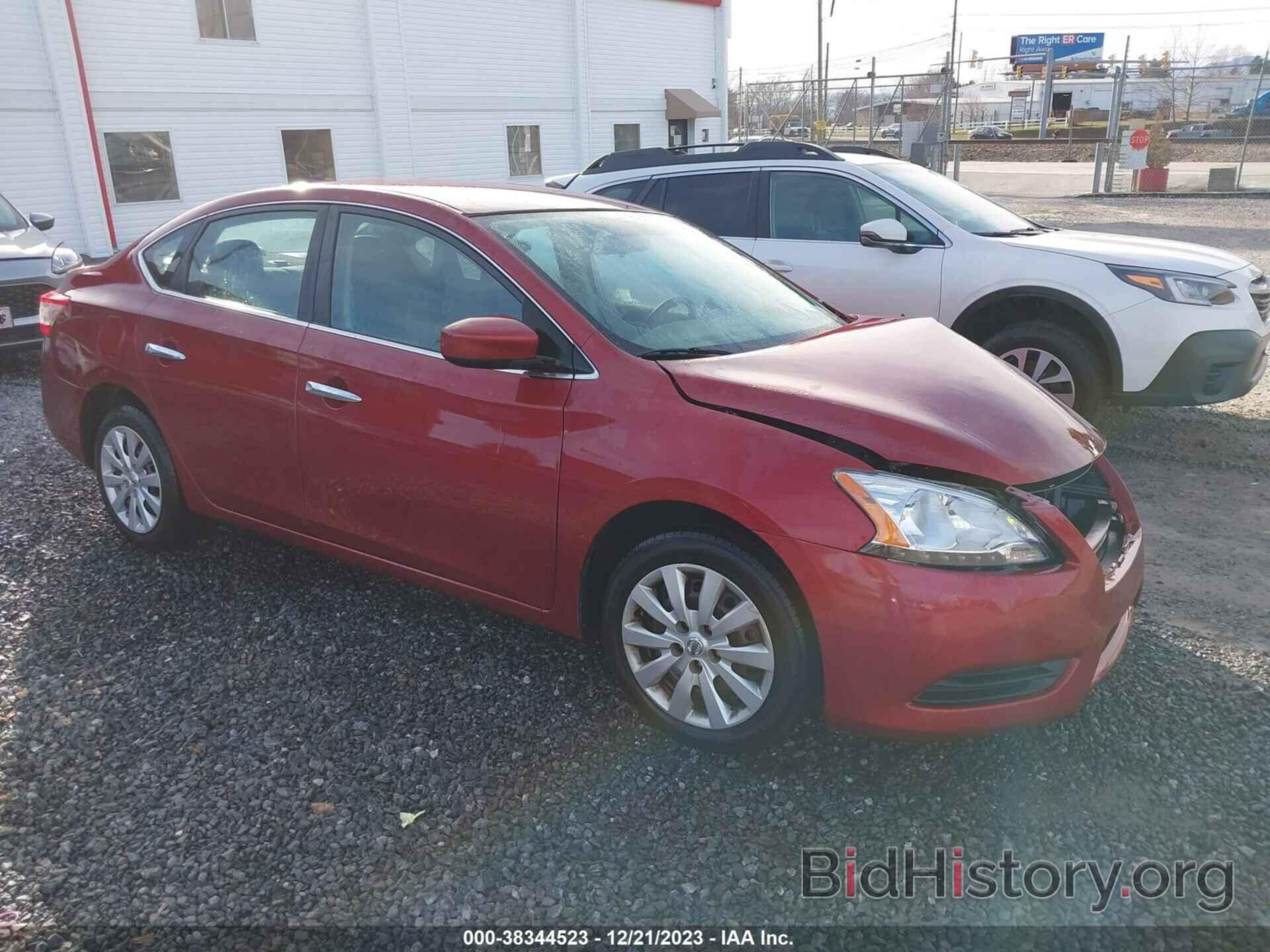 Photo 3N1AB7APXFL635499 - NISSAN SENTRA 2015