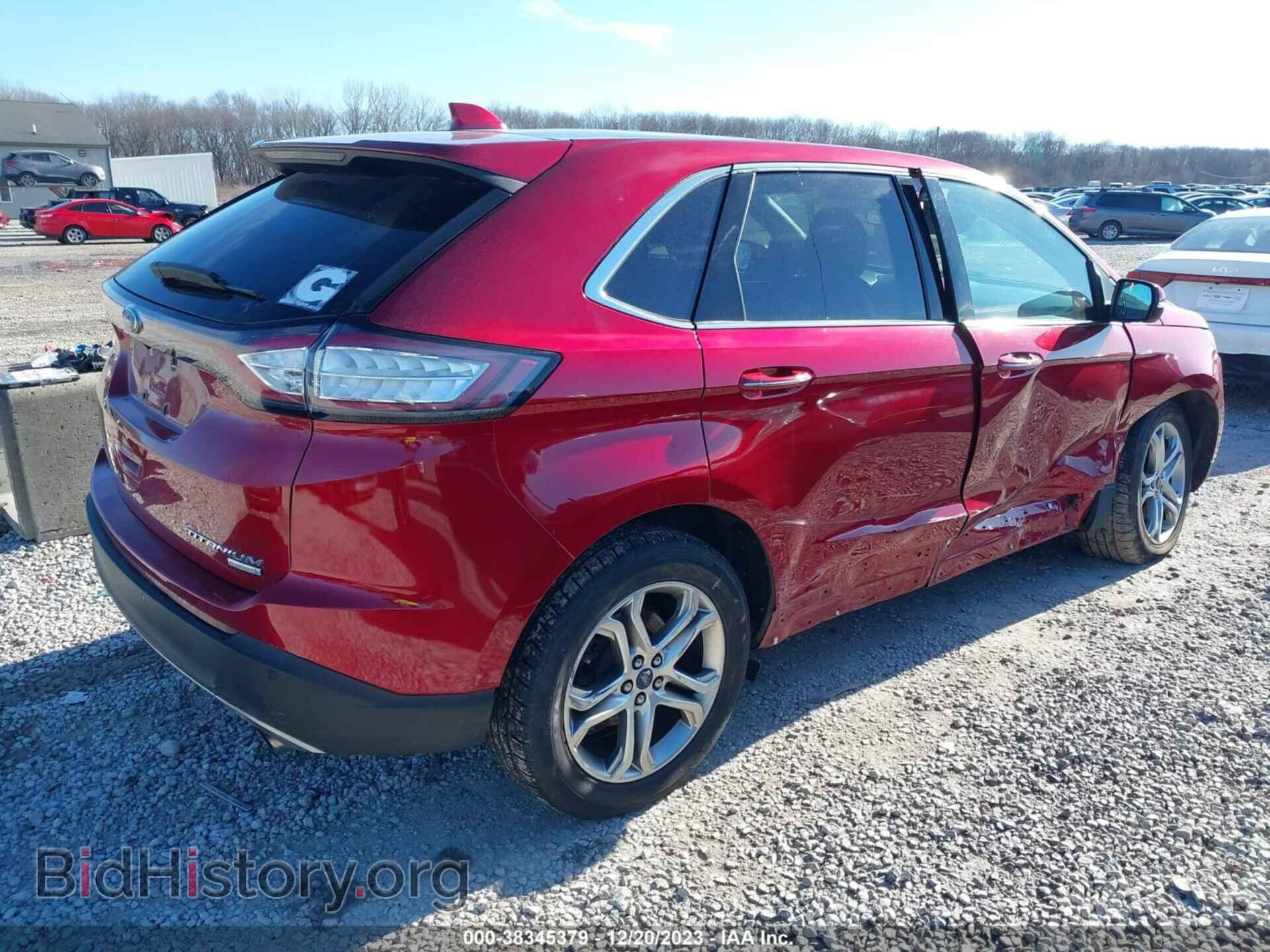 2015 FORD EDGE - VIN: 2FMTK4K9XFBC25541 - Photo 4