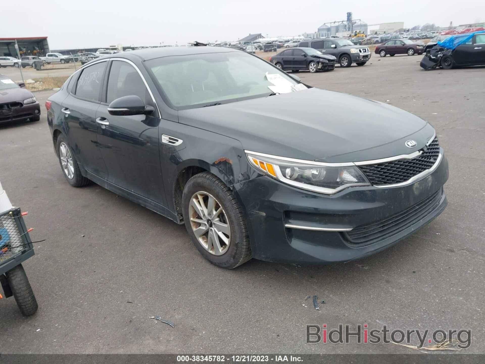 Photo 5XXGT4L32GG087122 - KIA OPTIMA 2016