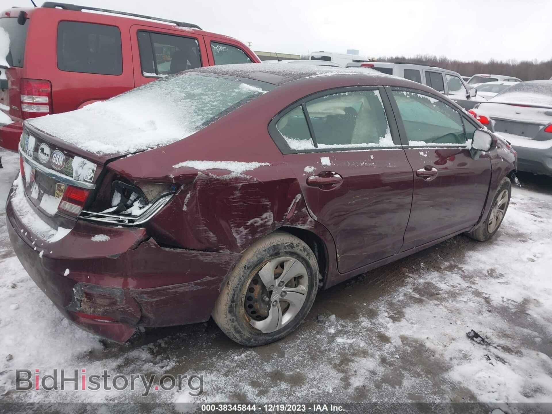 2015 HONDA CIVIC - VIN: 19XFB2F56FE112594 - Фото 4