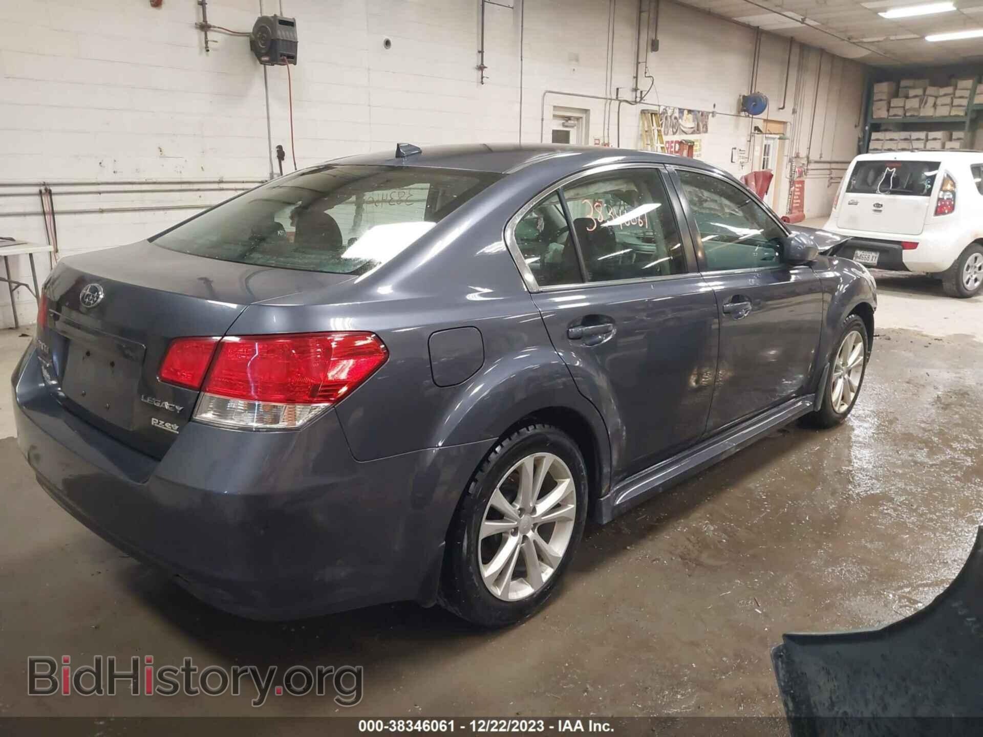 2014 SUBARU LEGACY - VIN: 4S3BMBC61E3013600 - Фото 4
