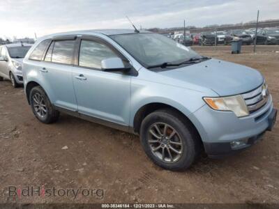 2008 Ford EDGE SEL, синий — VIN 2FMDK38C78BA63159, IAAI