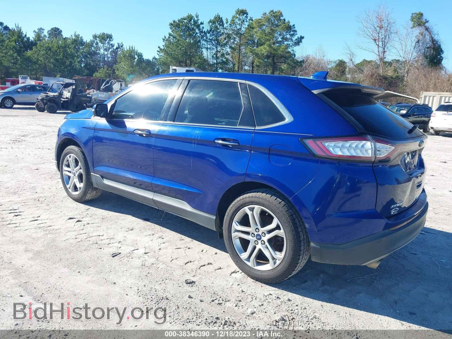2015 FORD EDGE - VIN: 2FMTK3K96FBB31098 - Photo 3