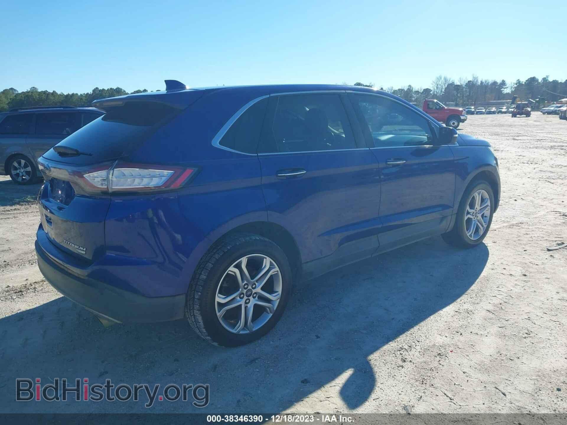 2015 FORD EDGE - VIN: 2FMTK3K96FBB31098 - Photo 4