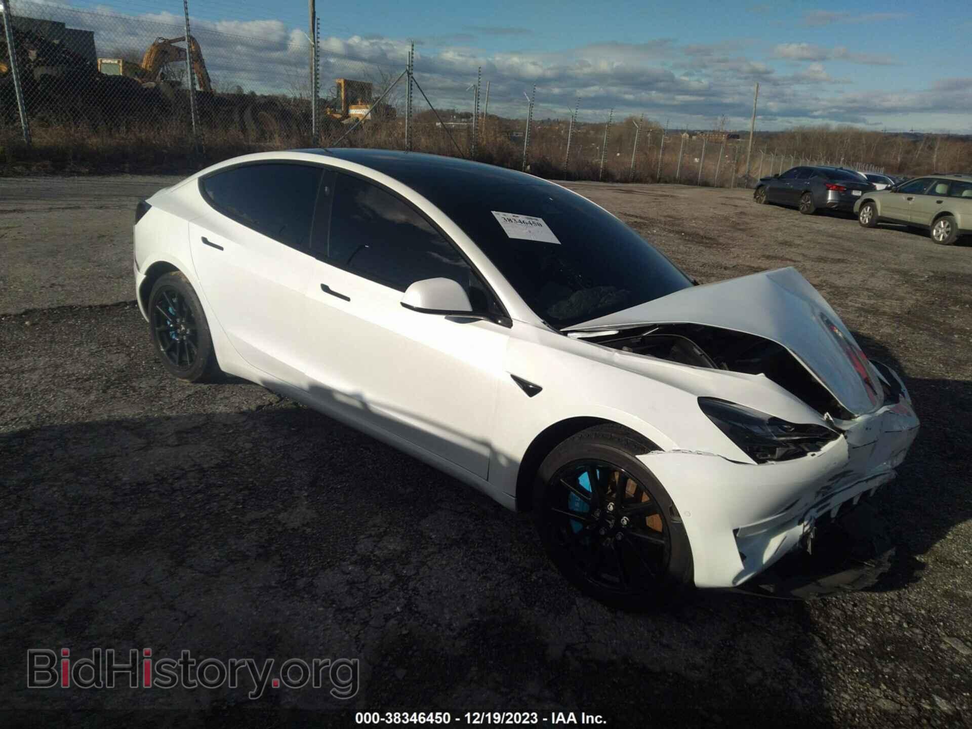 Фотография 5YJ3E1EB9KF494006 - TESLA MODEL 3 2019