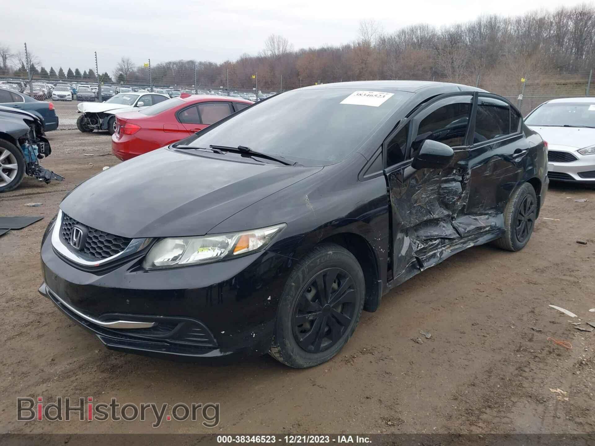 2014 HONDA CIVIC - VIN: 19XFB2F50EE026342 - Фото 2