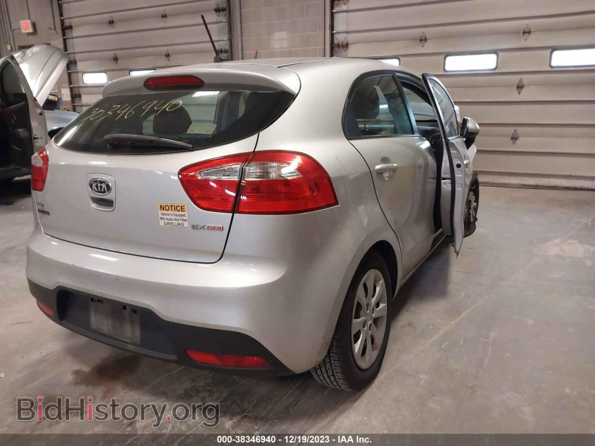 2012 KIA RIO5 - VIN: KNADN5A35C6027136 - Фото 4