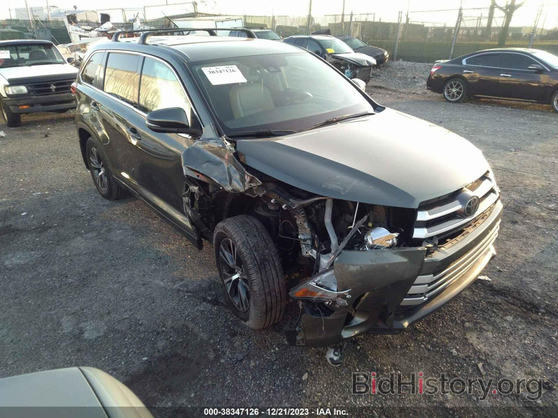 Photo 5TDBZRFH9HS447726 - TOYOTA HIGHLANDER 2017