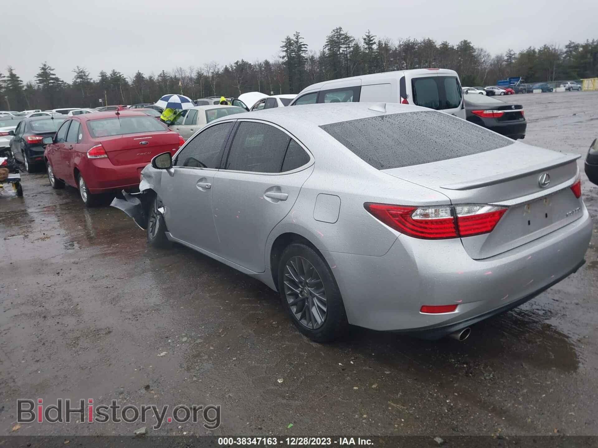 2015 LEXUS ES 350 - VIN: JTHBK1GG4F2185452 - Фото 3