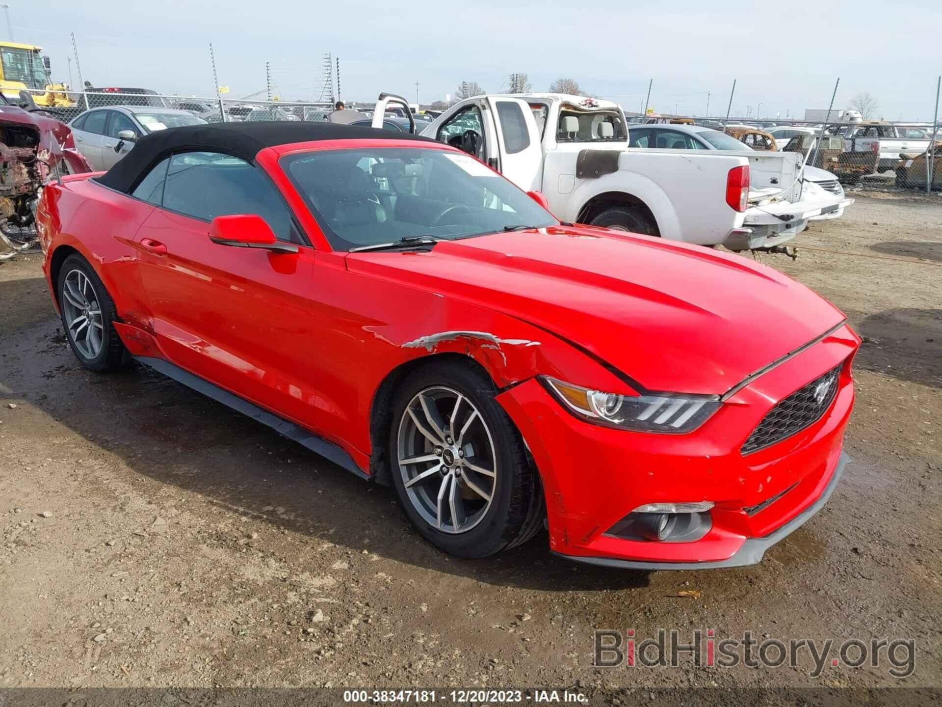 Photo 1FATP8UH6F5354811 - FORD MUSTANG 2015