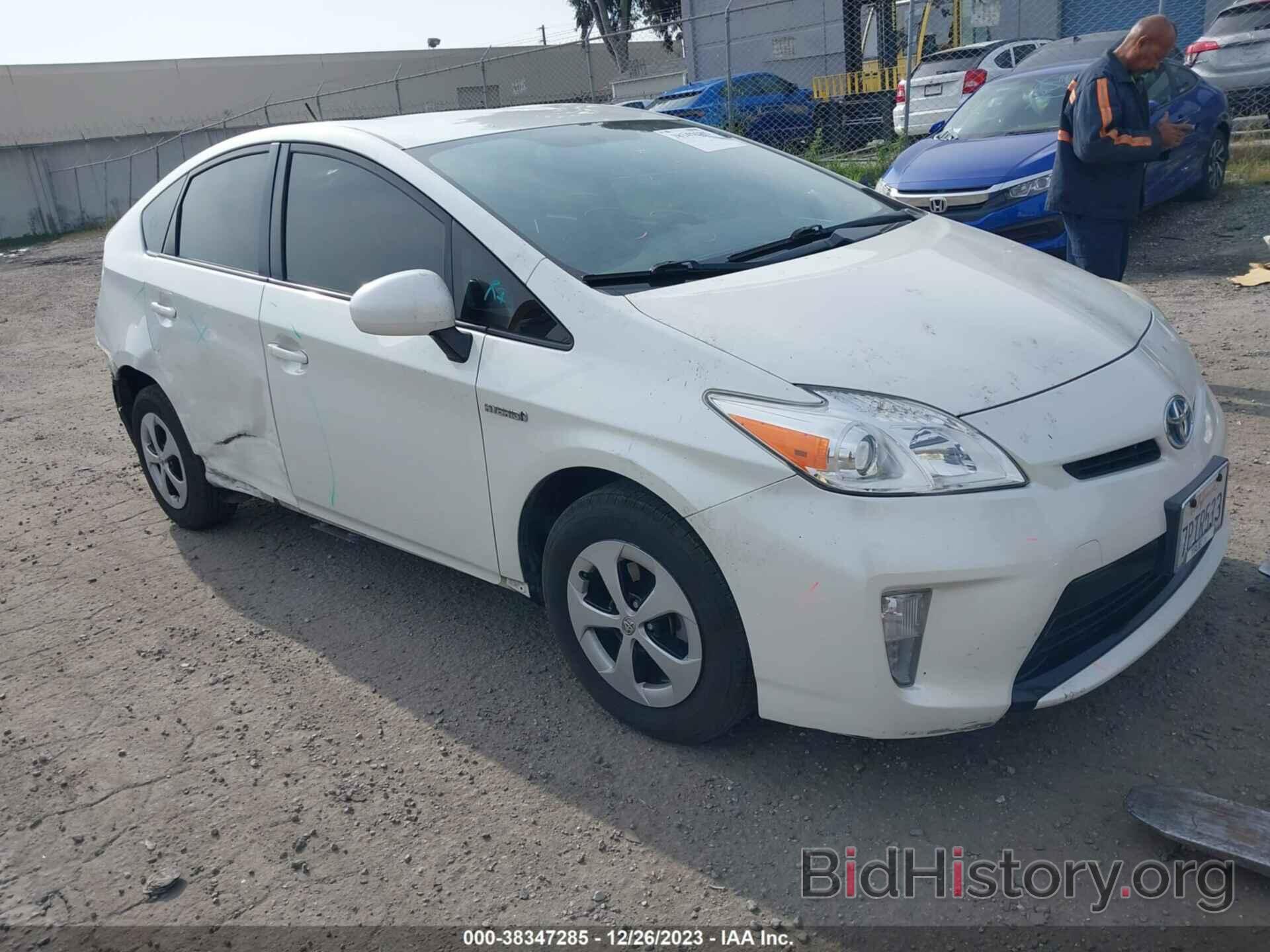 Photo JTDKN3DUXF0476385 - TOYOTA PRIUS 2015