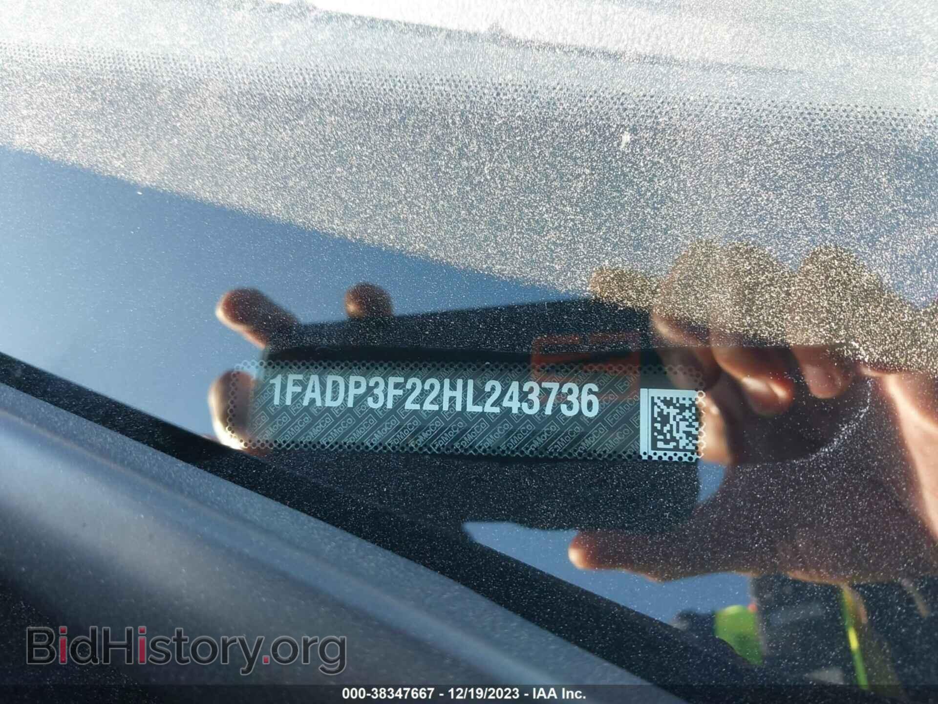 2017 FORD FOCUS - VIN: 1FADP3F22HL243736 - Фото 9