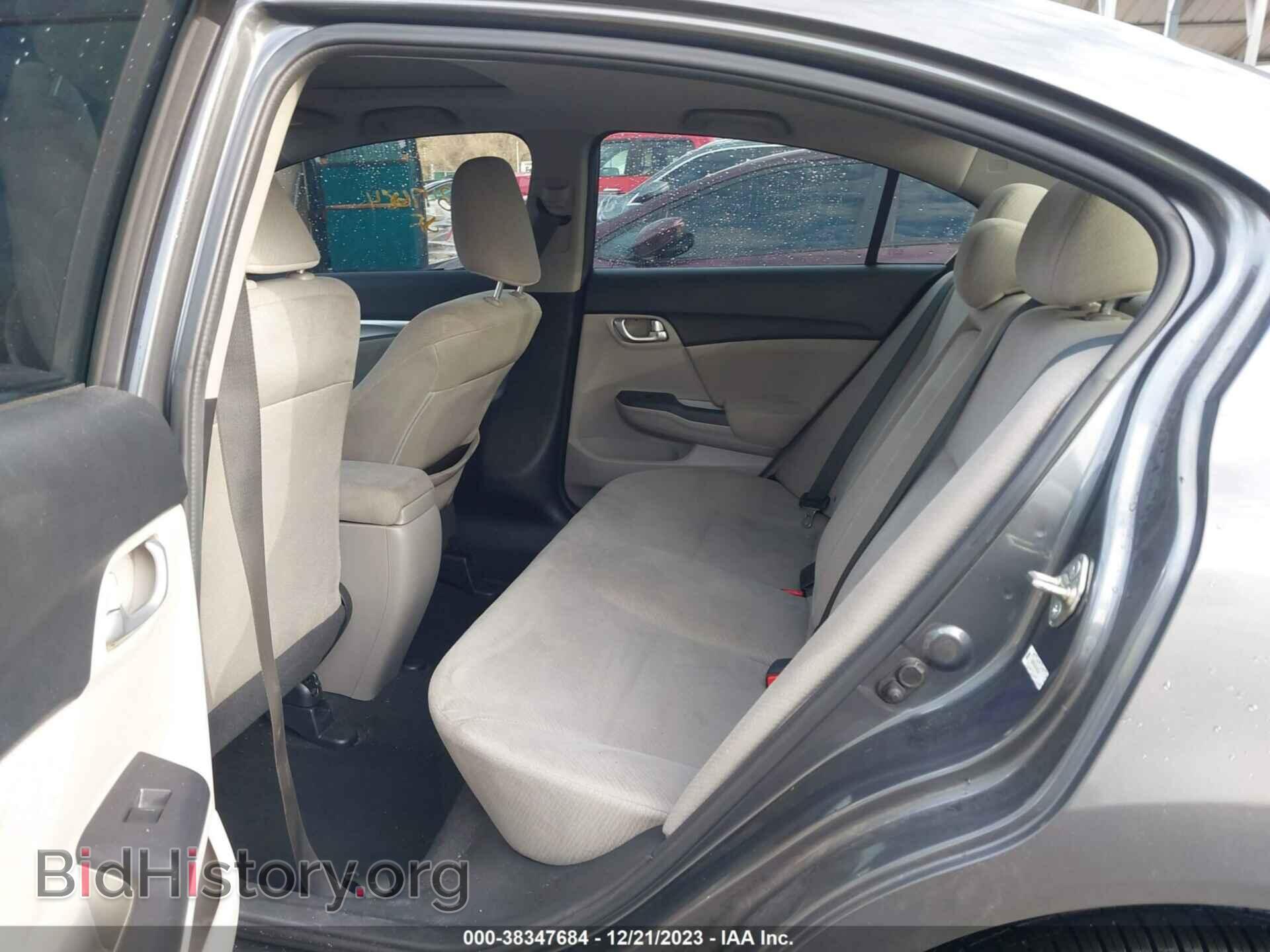 2013 HONDA CIVIC - VIN: 2HGFB2F87DH513357 - Фото 8