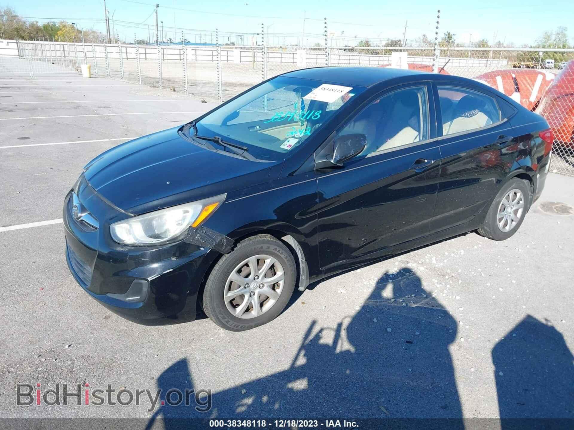 2012 HYUNDAI ACCENT - VIN: KMHCT4AE2CU243422 - Фото 2