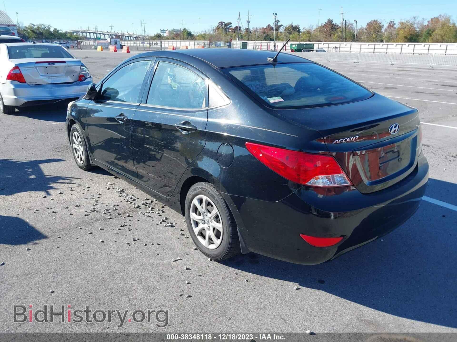 2012 HYUNDAI ACCENT - VIN: KMHCT4AE2CU243422 - Фото 3
