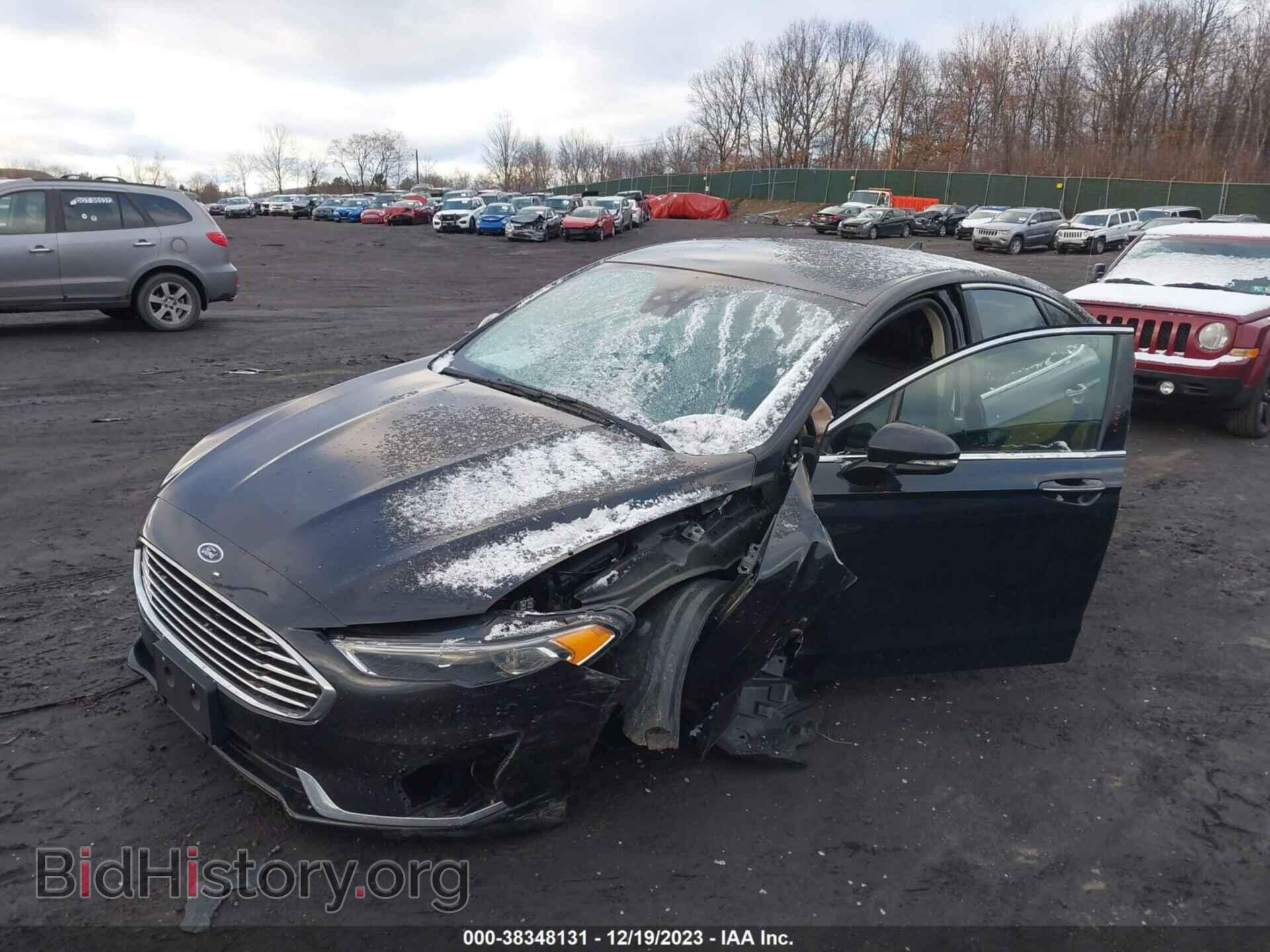 2019 FORD FUSION - VIN: 3FA6P0CD4KR254274 - Фото 2