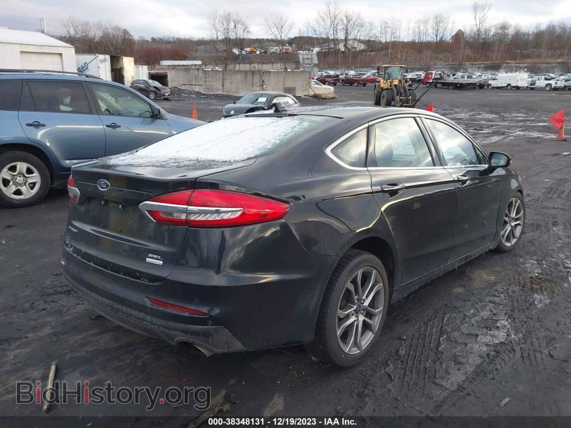 2019 FORD FUSION - VIN: 3FA6P0CD4KR254274 - Фото 4