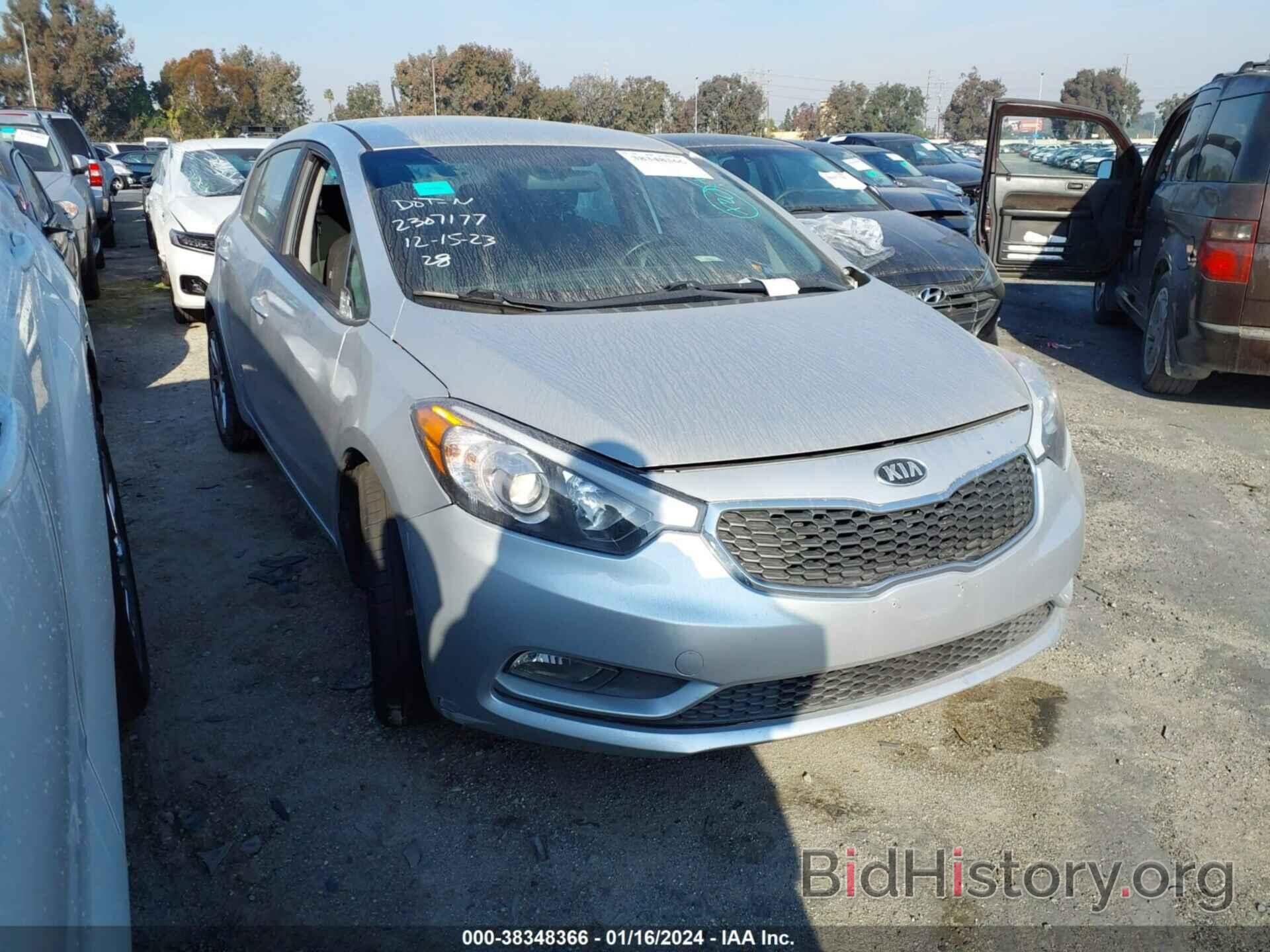 Photo KNAFK5A87G5597549 - KIA FORTE 2016