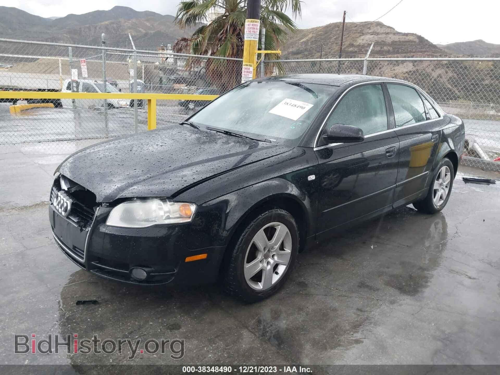 2006 AUDI A4 - VIN: WAUAF78E96A179506 - Фото 2
