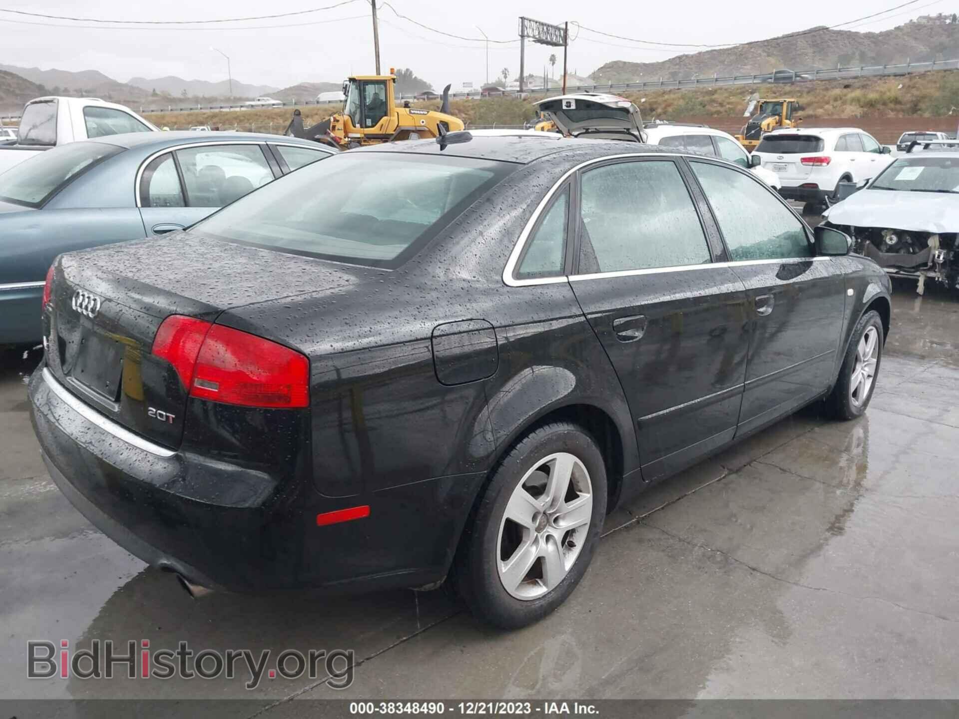 2006 AUDI A4 - VIN: WAUAF78E96A179506 - Фото 4