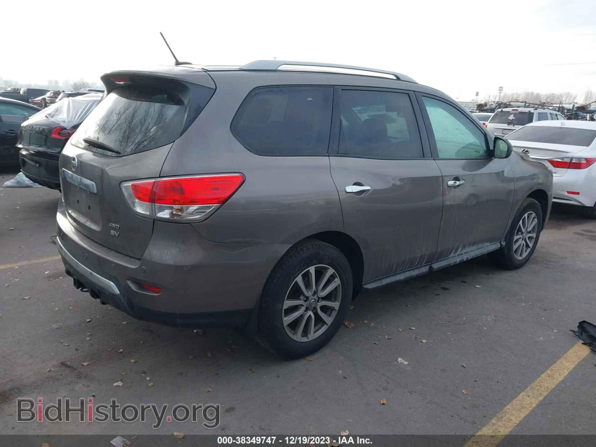2014 NISSAN PATHFINDER - VIN: 5N1AR2MMXEC712259 - Фото 4