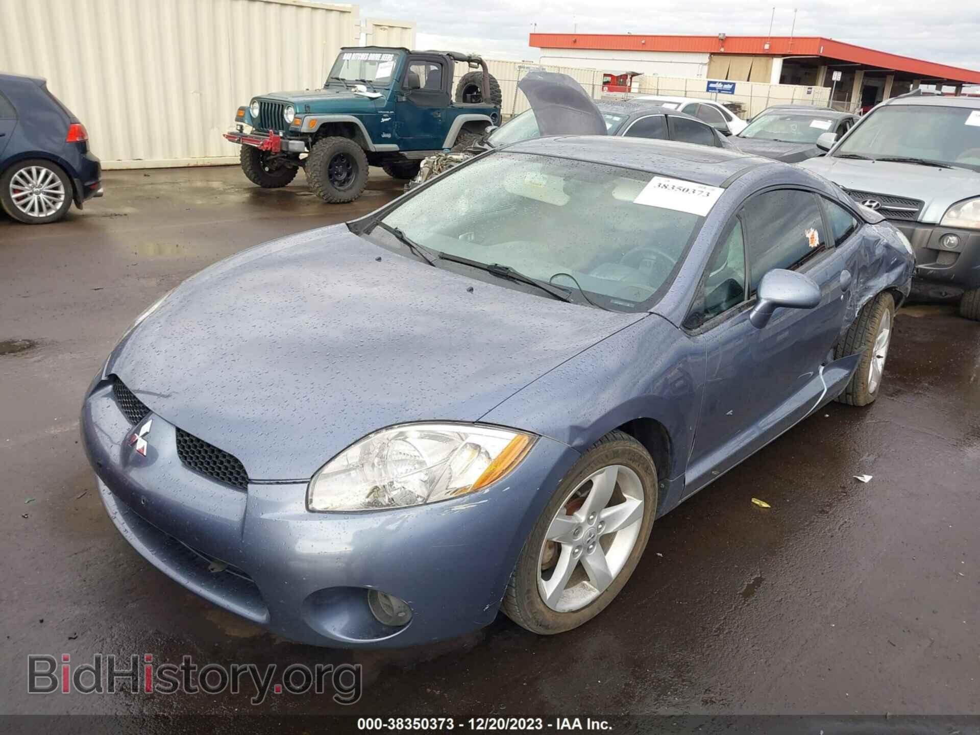 2007 MITSUBISHI ECLIPSE - VIN: 4A3AK24F77E028767 - Фото 2