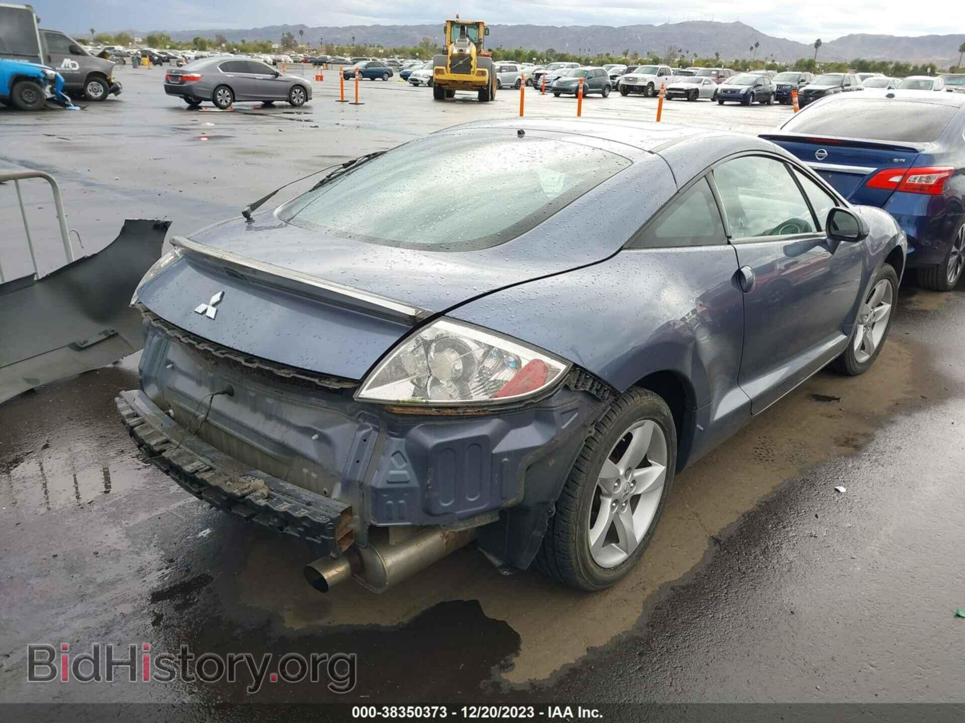 2007 MITSUBISHI ECLIPSE - VIN: 4A3AK24F77E028767 - Фото 4