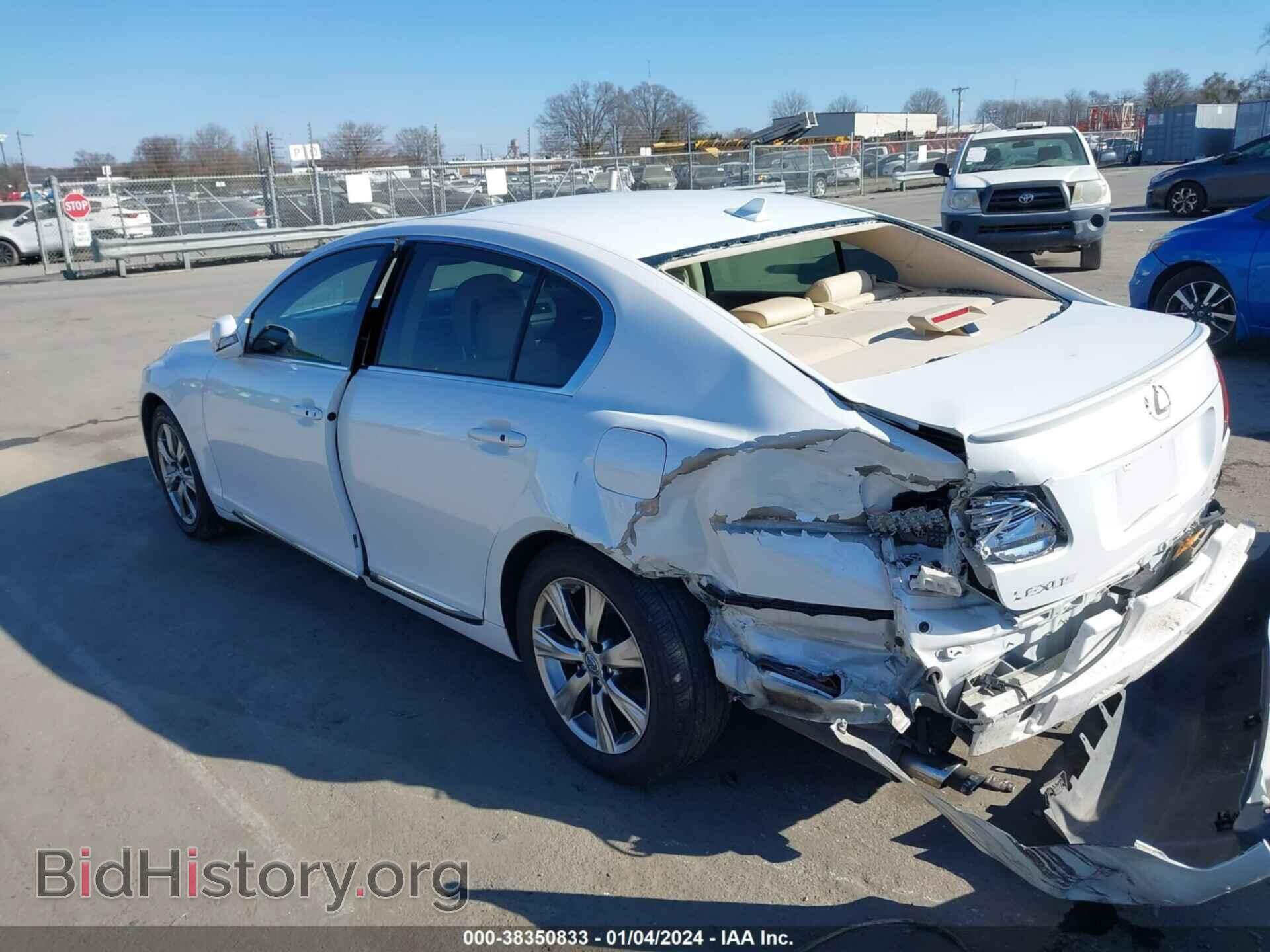 2010 LEXUS GS 350 - VIN: JTHCE1KS1A0026254 - Фото 3