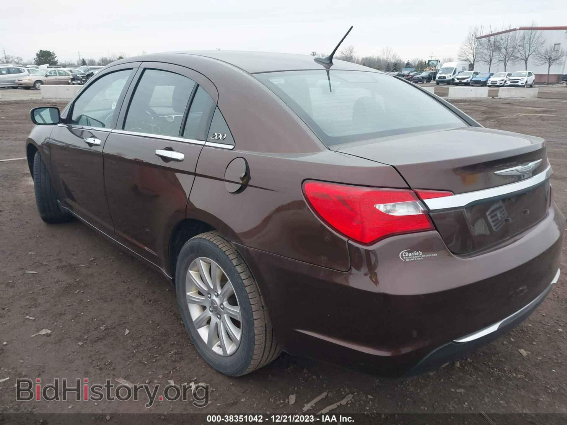2013 CHRYSLER 200 - VIN: 1C3CCBCG4DN504752 - Photo 3