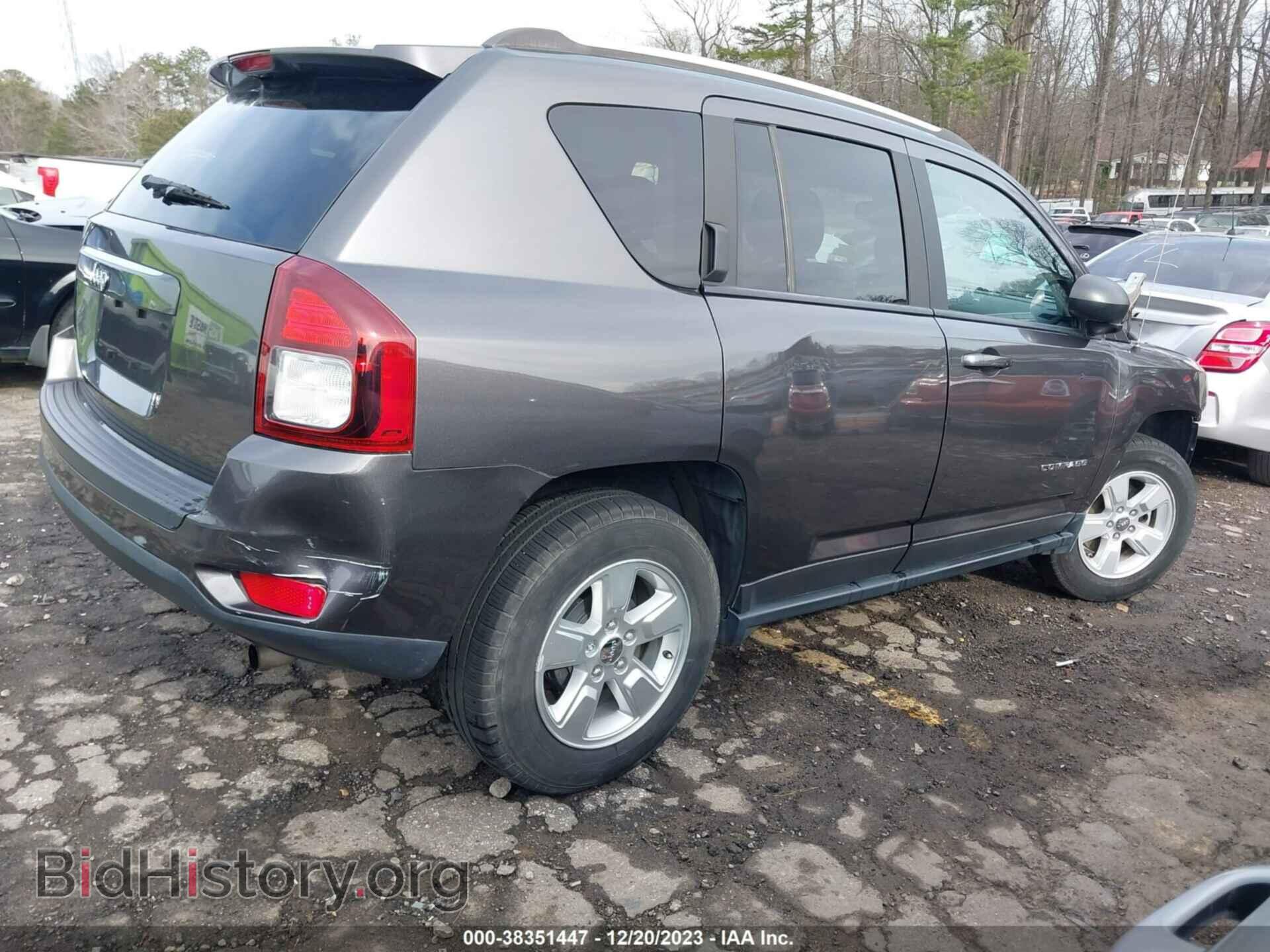 2016 JEEP COMPASS - VIN: 1C4NJCBB6GD754378 - Фото 4