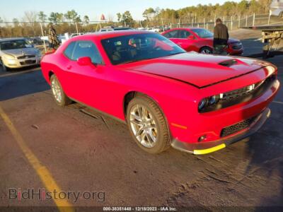 2023 Dodge CHALLENGER GT AWD, красный — VIN 2C3CDZKG2PH504317, IAAI