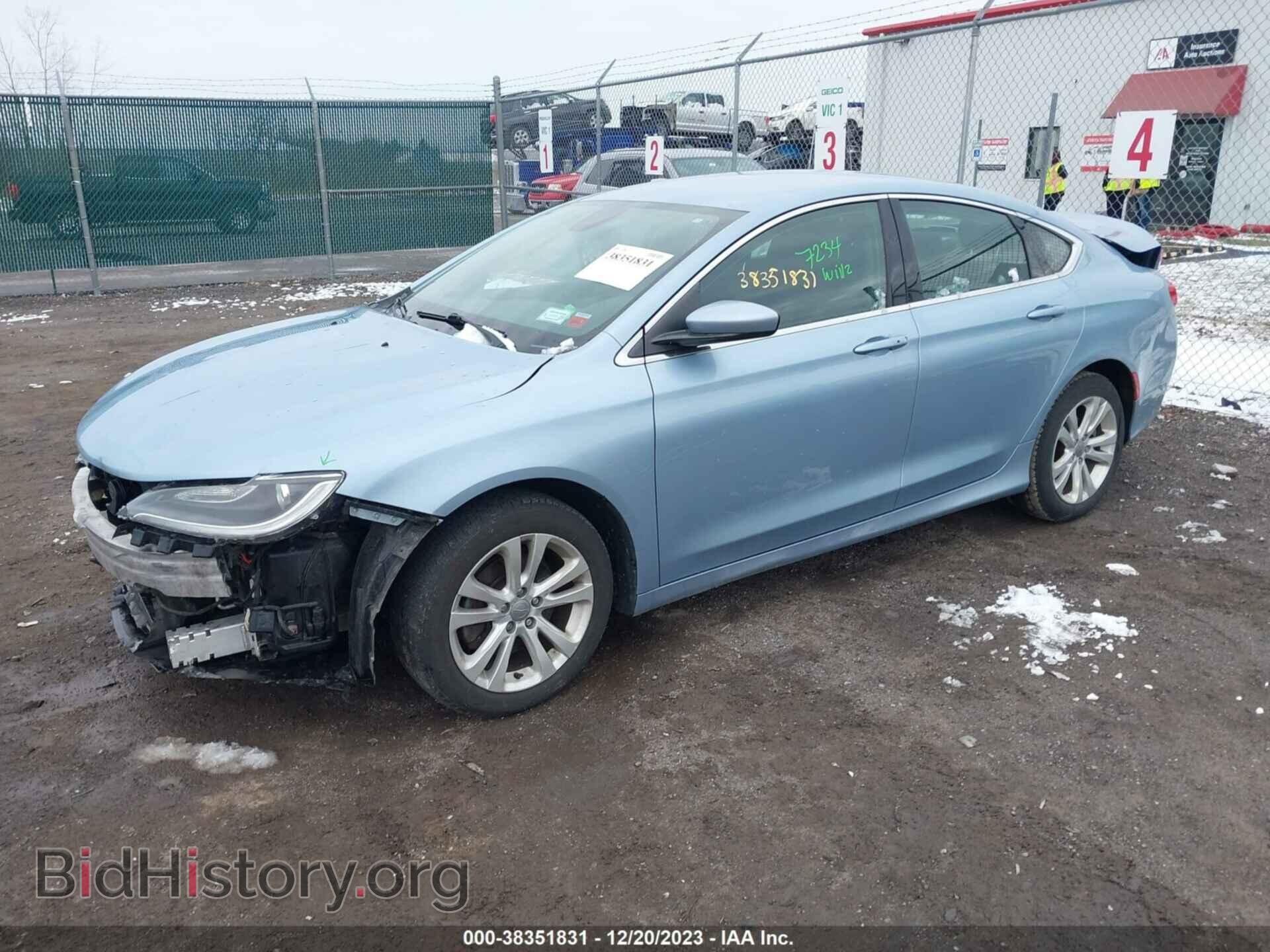 2015 CHRYSLER 200 - VIN: 1C3CCCABXFN759373 - Фото 2