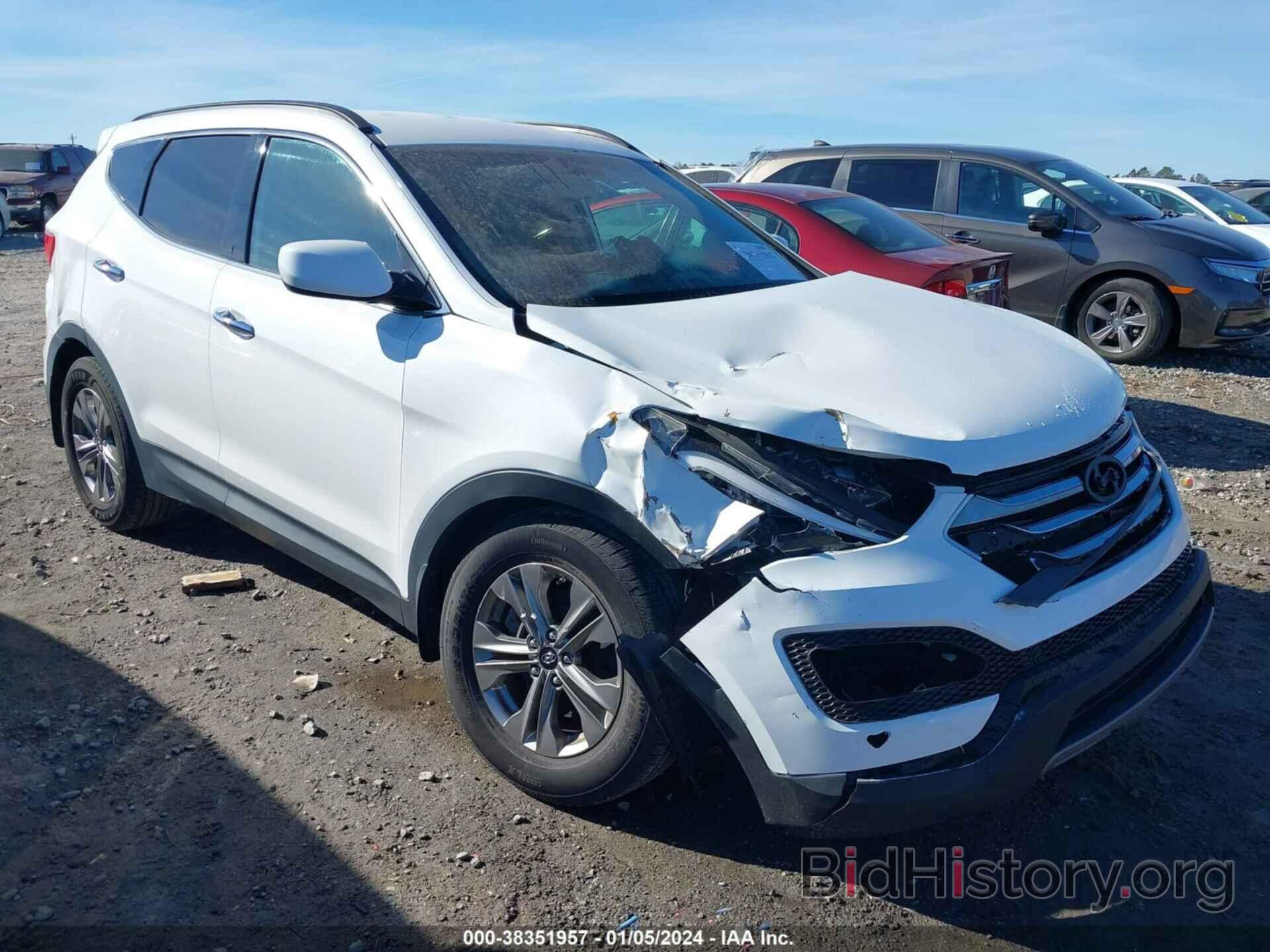 Photo 5XYZU3LB5GG343336 - HYUNDAI SANTA FE SPORT 2016