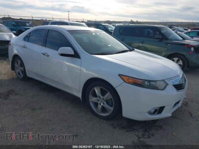 2012 Acura TSX 2.4, белый — VIN JH4CU2F41CC016975, IAAI