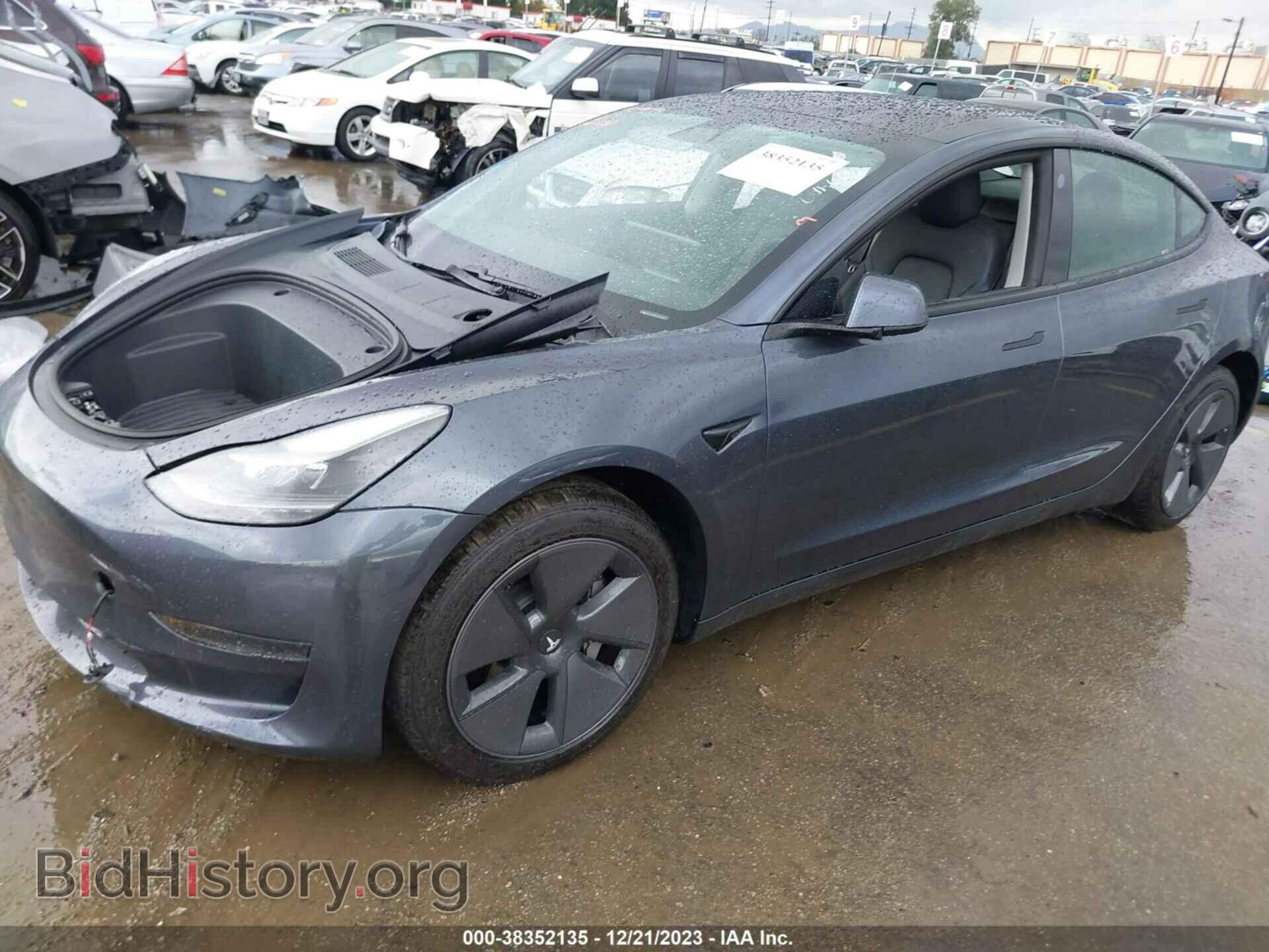 2021 TESLA MODEL 3 - VIN: 5YJ3E1EA7MF872964 - Фото 2