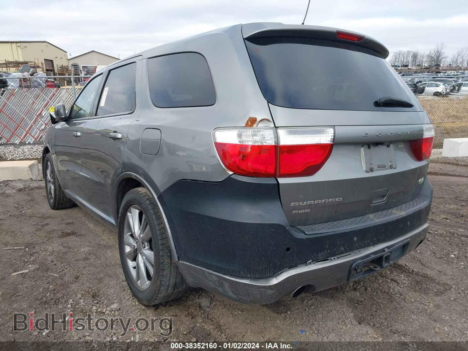 2012 DODGE DURANGO - VIN: 1C4SDJCT4CC213206 - Фото 3
