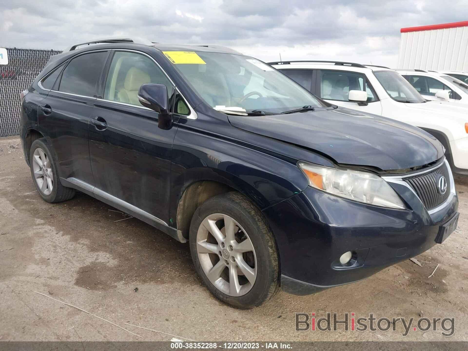 Photo 2T2ZK1BA8AC025485 - LEXUS RX 350 2010