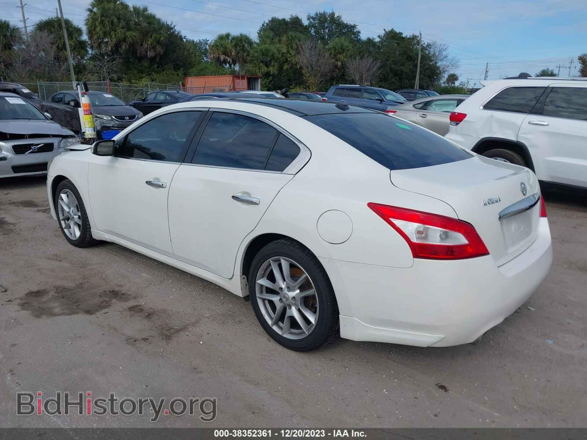 2011 NISSAN MAXIMA - VIN: 1N4AA5AP1BC844548 - Фото 3