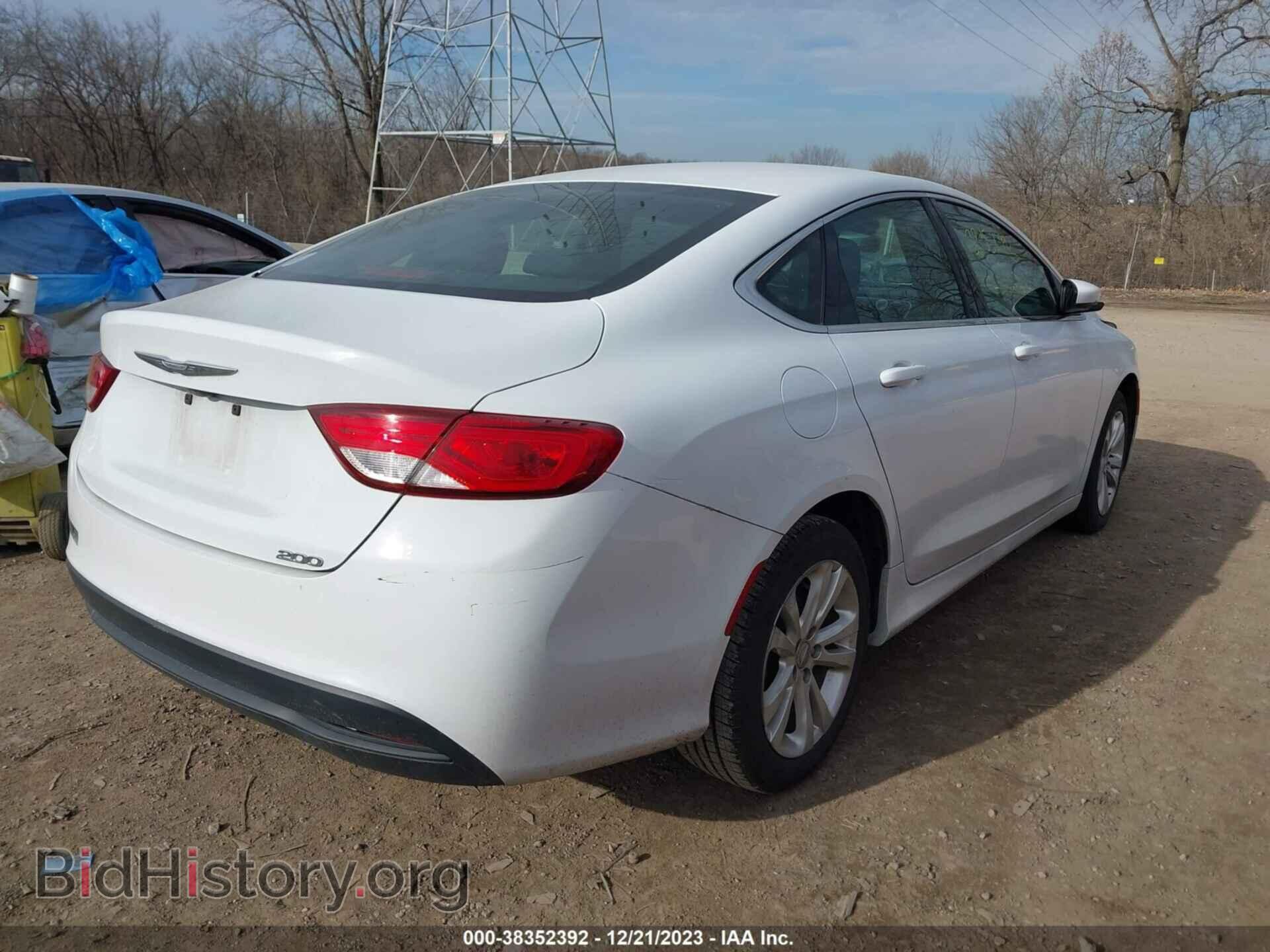 2017 CHRYSLER 200 - VIN: 1C3CCCFB1HN501304 - Фото 4