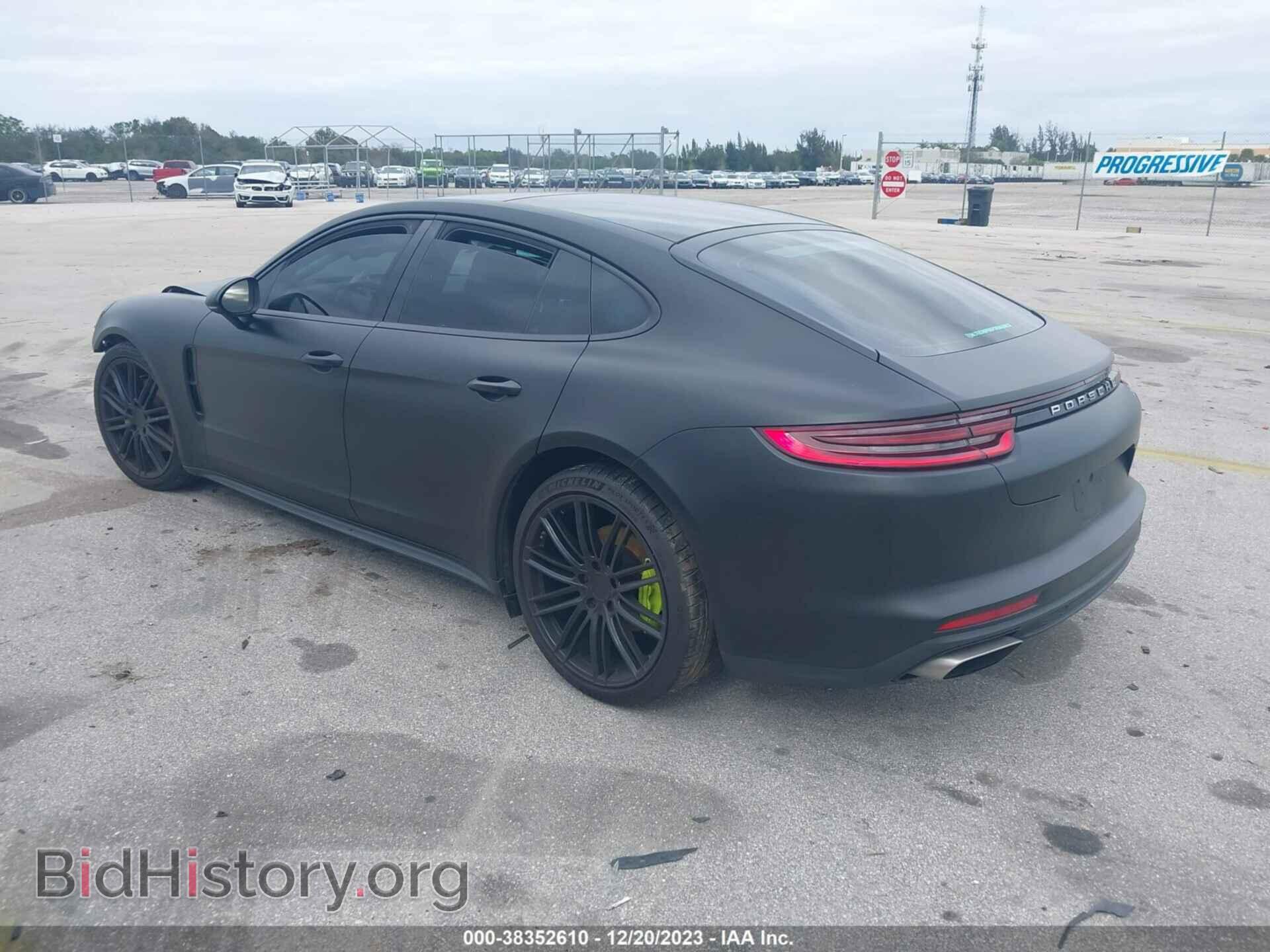 2017 PORSCHE PANAMERA - VIN: WP0AA2A79HL101749 - Фото 3